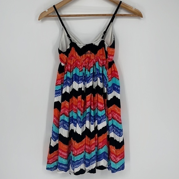 Vans Striped Skater Babydoll Dress Multicolored Size Small - Picture 7 of 8